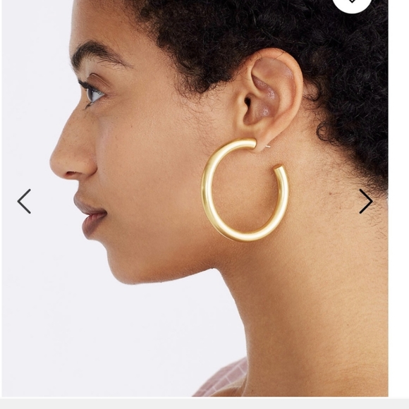 Madewell Jewelry - Madewell chunky oversized hoop earrings
